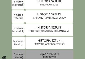Zajęcia dla Maturzystów