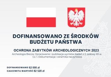 Ochrona zabytków archeologicznych 2023 - realizacja programu