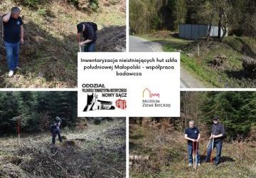 Huty szkła - projekt badawczy z PTH Nowy Sącz