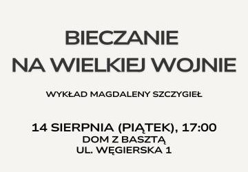 Wykład Magdy Szczygieł